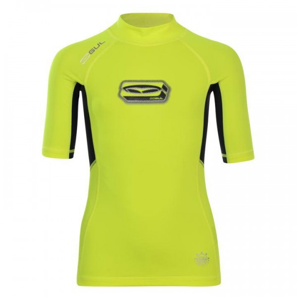  Gul детска блуза с UV 40 защита Junior Boys Rash Vest юношеска