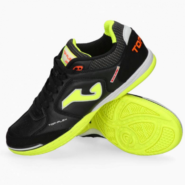  Joma Top Flex 2203 IN мъжки футболни обувки за зала гладки черни