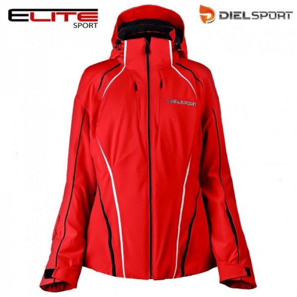DIEL SPORT BETSY 27641 F дамско яке за ски Диел спорт червено 20000 мм воден стълб четирипосочен супер стреч