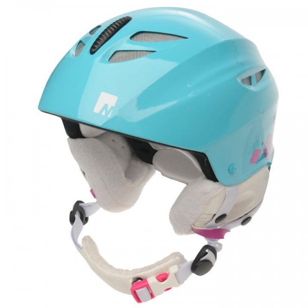  Nevica Meribel детска юношеска каска за ски скиорска HelmetGl светло синя регулируема размер 50 - 54 см