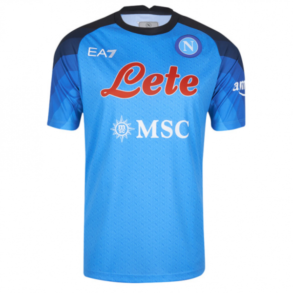  EA7 Napoli мъжка тениска Наполи 2022 2023 домакинска
