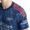    adidas Arsenal мъжка футболна тениска Арсенал  2025 2026 резервна гостуваща Authentic 