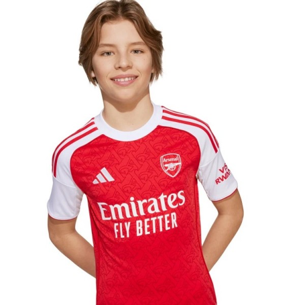    Adidas Arsenal детска футболна тениска Арсенал  2025 2026 домакинска 