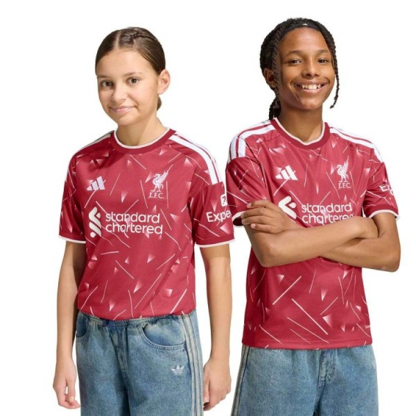 Adidas Liverpool юношеска футболна тениска Ливърпул 2026 2027 домакинска Adidas Liverpool юношеска футболна тениска Ливърпул 2026 2027 домакинска
