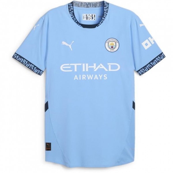    Puma Manchester City мъжка футболна тениска Манчестър Сити   2024 2025 домакинска Authentic