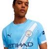    Puma Manchester City мъжка футболна тениска Манчестър Сити    2025-2026 домакинска Authentic