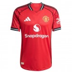    Adidas Manchester United мъжка футболна тениска Манчестър Юнайтед  2025 2026 домакинска автентична
