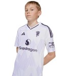   adidas Manchester United детска футболна тениска Манчестър Юнайтед  2025 2026 резервна гостуваща