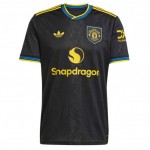   Adidas Manchester United мъжка футболна тениска Манчестър Юнайтед   2025 2026 трета черна