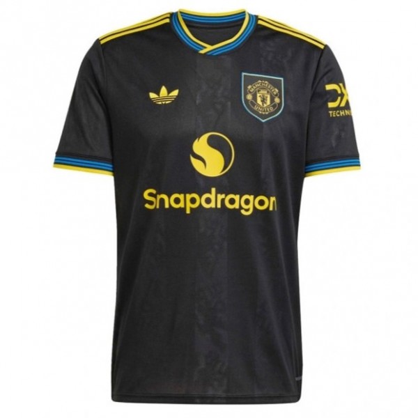   Adidas Manchester United мъжка футболна тениска Манчестър Юнайтед   2025 2026 трета черна