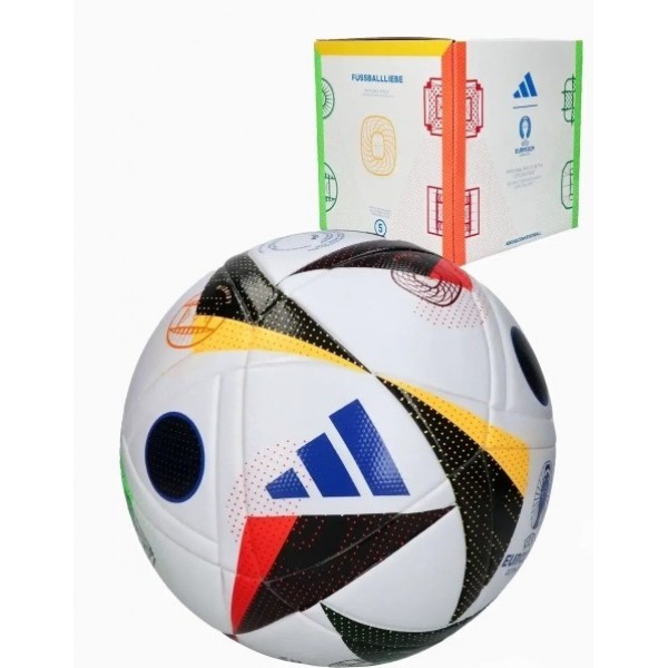       Футболна топка adidas Fussballliebe EURO 2024 League Box размер 5 с кутия