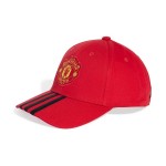  adidas Manchester United футболна шапка 2025 2026 червена