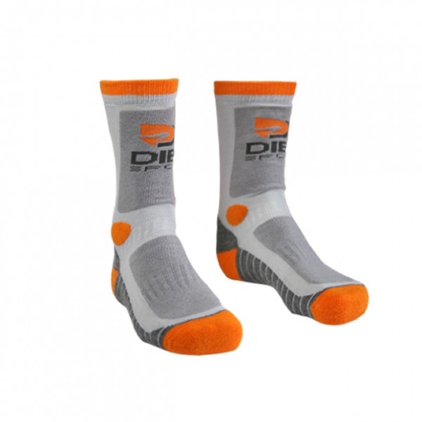  DIEL SPORT 35771 детски чорапи за ски Диел Спорт нова колекция 2017 2018 сиви юношески скиорски