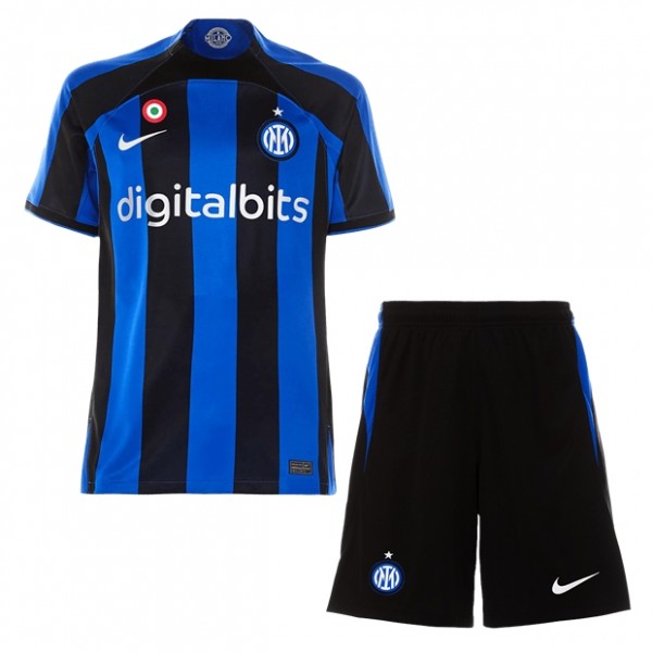Nike Inter Milan детски футболен екип Интер Милано 2022 2023 домакински Nike Inter Milan детски футболен екип Интер Милано 2022 2023 домакински