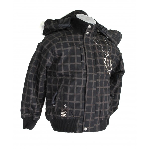 Детско юношеско зимно яке Fatal Surf brown