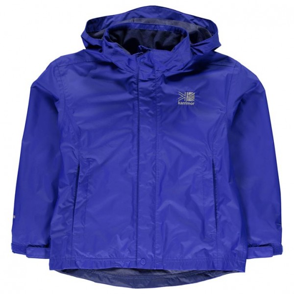 Karrimor Sierra детско юношеско дишащо яке Jacket Junior дишащо водоустойчиво за туризъм скиорско градско синьо Karrimor Sierra детско юношеско дишащо яке Jacket Junior дишащо водоустойчиво за туризъм скиорско градско синьо