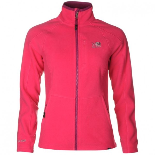  Karrimor дамска поларена блуза Fleece Jacket Ladies розова цикламена