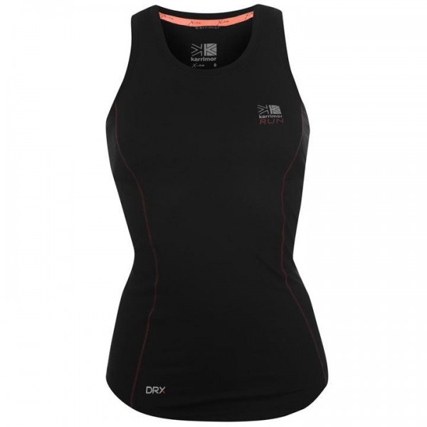 Karrimor X дамски спортен потник Long Running Vest Ladies черен