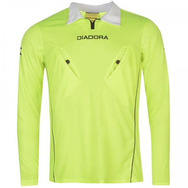 Diadora Montreal реферска съдийска блуза фланелка дълъг ръкав сигнална    Diadora Montreal реферска съдийска блуза фланелка дълъг ръкав сигнална
