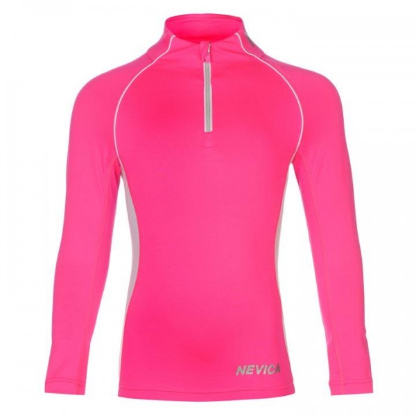 Nevica Thermal детско термо бельо Zipped Top Infants блуза горна част черна детска термо блуза за ски сноуборд туризъм ниска цена цикламена с цип