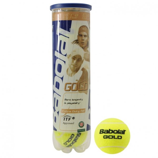 Babolat Gold топки за тенис Babolat Gold 4 Tennis Balls 4 броя