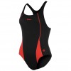  WaiKoa дамски цял бански Ladies Open Training Back Swimsuit състезателен гръб висок клас ниска цена промоция черен червен