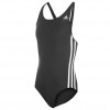  adidas детски цял бански adidas 3 Stripe Swimsuit Girls черен Адидас за момиче оригинален