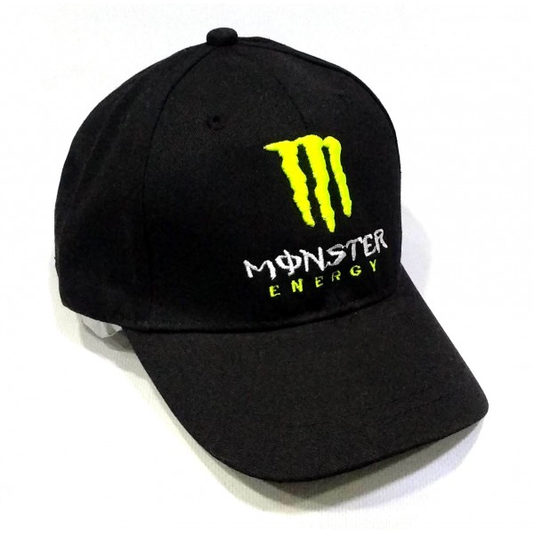 Monster Energy бейзболна шапка памук черна Monster Energy бейзболна шапка памук черна