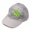 Monster Energy бейзболна шапка памук сива Monster Energy бейзболна шапка памук сива