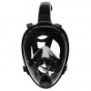 Gul Mako 180 All In One Mask мъжки юношески маска и шнорхел в едно за гмуркане плуване под вода черни