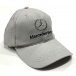Mercedes бейзболна шапка Мерцедес микрофибър сива 