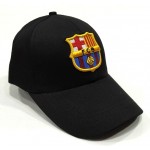 Барселона футболна шапка черна микрофибър