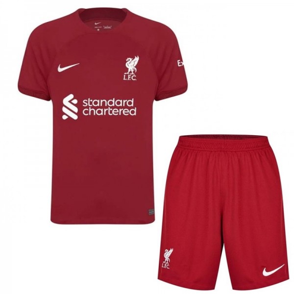   детски футболен екип Ливърпул 2022 2023 домакински 