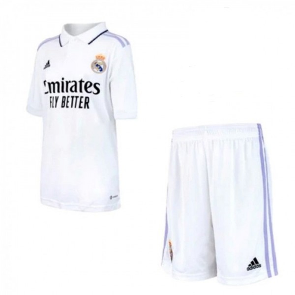  детски футболен екип на Реал Мадрид 2022 2023 домакински BENZEMA