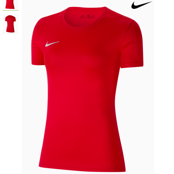  Nike Dry Park VII Дамска тениска червена
