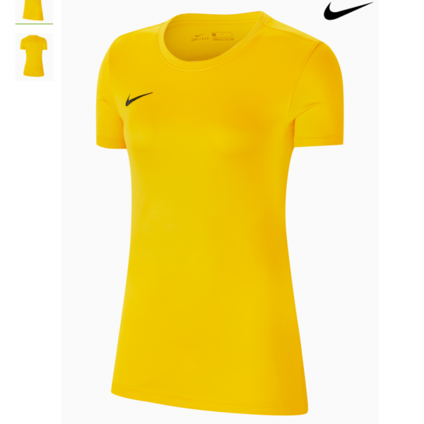  Nike Dry Park VII Дамска тениска жълта