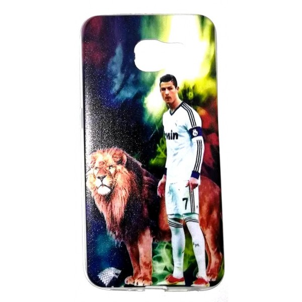 фен Samsung Galaxy S6 силиконов калъф Реал Мадрид Real Madrid FC   фен Samsung Galaxy S6 силиконов калъф Реал Мадрид Real Madrid FC