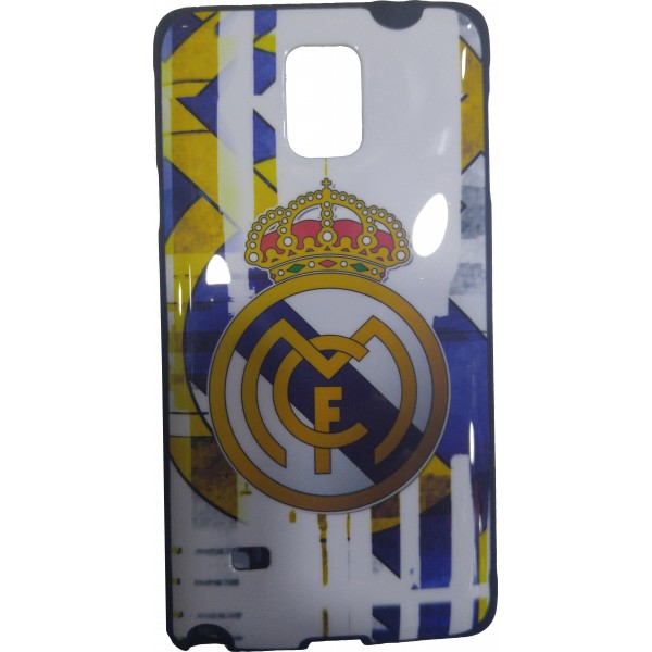 фен Samsung Galaxy Note 4 силиконов калъф Реал Мадрид за телефон плътен с гланцово покритие Real Madrid FC гръб кейс   фен Samsung Galaxy Note 4 силиконов калъф Реал Мадрид за телефон плътен с гланцово покритие Real Madrid FC гръб кейс