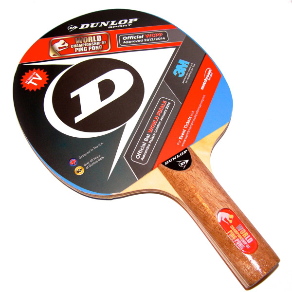   Dunlop Official World Championship of Ping Pong Bat хилка за тенис на маса официална Световен шампионат по пинг понг 2015 2016 