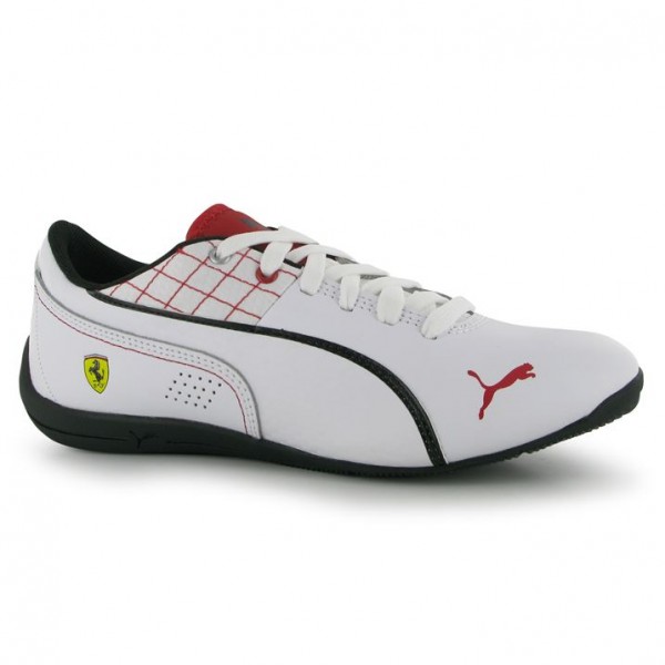 Puma дамски юношески маратонки D Cat 6 Leather Junior Trainers Пума детски естествена кожа бели  Puma дамски юношески маратонки D Cat 6 Leather Junior Trainers Пума детски естествена кожа бели