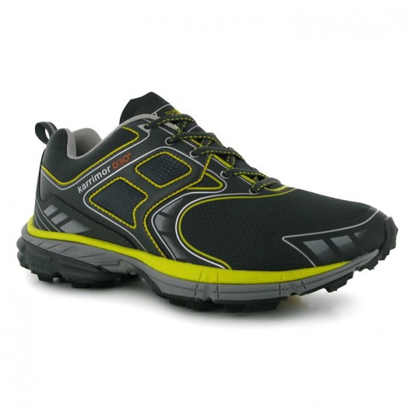  Karrimor D3O Excel TR S40 маратонки Excel Mens Trail Running Каримор за бягане сиво жълто