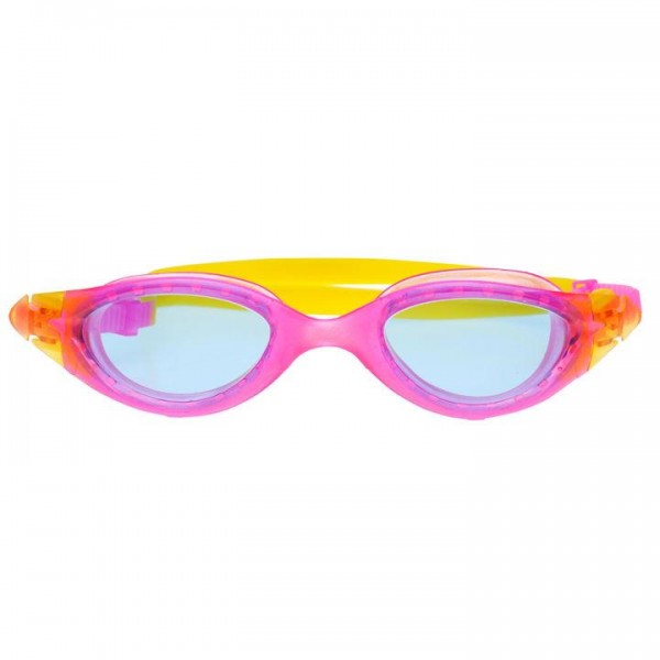  Zoggs Panarama детски силиконови очила за плуване UV защита против мъгла Goggles Juniors розови жълти