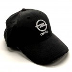 Opel бейзболна шапка Опел черна микрофибър