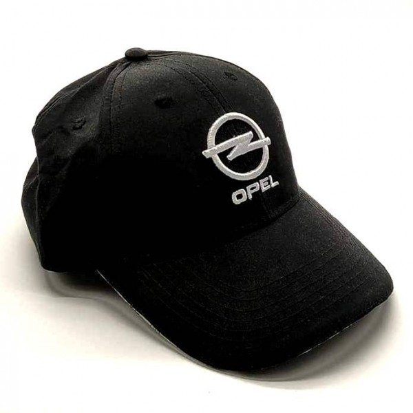Opel бейзболна шапка Опел черна микрофибър Opel бейзболна шапка Опел черна микрофибър