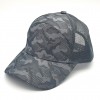  бейзболна шапка лятна с мрежа камуфлаж сива