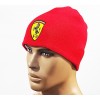 Ferrari зимна плетена шапка червена Ferrari зимна плетена шапка червена