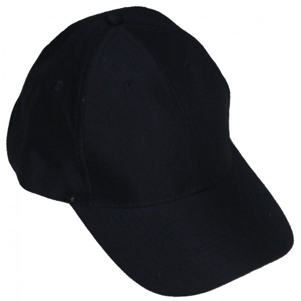  бейзболна шапка без надпис изчистена черна