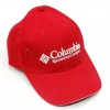 Columbia бейзболна шапка червена памук с козирка