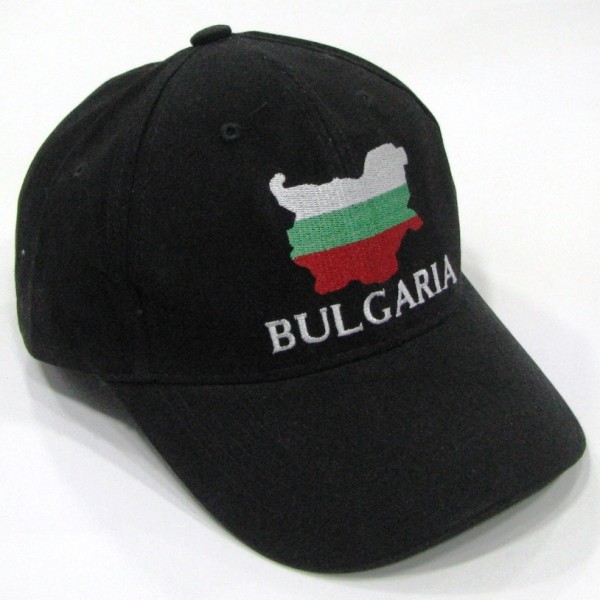  България футболна шапка черна