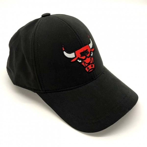 CHICAGO BULLS бейзболна шапка ЧИКАГО БУЛС черна микрофибър с козирка